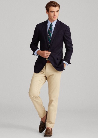 Men's Polo Ralph Lauren Polo Doeskin Blazers | 948601ATL